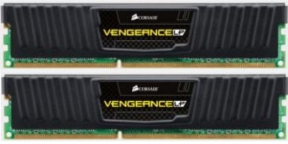CORSAIR DDR3 1600MHz 16GB 2x240 Dimm Unbuffered 9-9-9-24 Vengeance Low Profile Heatspreader Core i7 Core i5 Dual Channel 1.5V