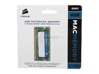 Corsair Mac Memory â€” 4GB DDR3 SODIMM Memory Kit (CMSA4GX3M1A1333C9)