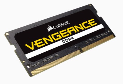 Corsair Ram Vengeance Sodimm 16Gb 1X16Gb Ddr4 3200 Pc4-25600 C22 1.2V