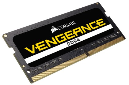 CORSAIR 8GB DDR4 2400MHz 1x260SODIMM Unbuffered 16-16-16-39 Black PCB 1.2V