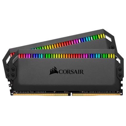 CORSAIR DOMINATOR PLATINUM RGB DDR4 16GB 2x8GB 3600MHz CL18 1.35V Black