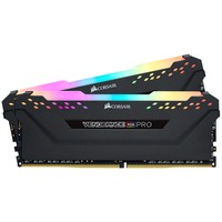 CORSAIR 16GB RAMKit 2x8GB DDR4 3000MHz 2x288DIMM Unbuffered 15-17-17-35 Vengeance RGB Pro Black Heat Spreader RGB LED 1.35V XMP2.0