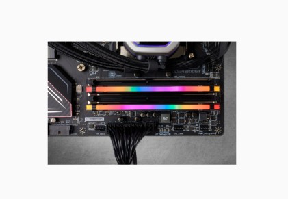 Corsair Ram Vengeance Rgb Pro 32Gb 2X16Gb Ddr4 3200 Pc4-25600 C16 1.35V Desktop Memory - Black