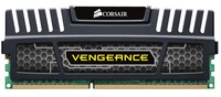CORSAIR DDR3 1600MHz 8GB DIMM Unbuffered 10-10-10-27 Vengeance Black Heatspreader Supports Core i7 1.5V Black heatspreader