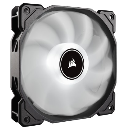 CORSAIR AF120 LED High Airflow Fan 120mm low noise single pack white
