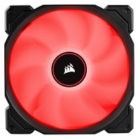 CORSAIR AF140 LED High Airflow Fan 140mm low noise single pack red