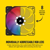 CORSAIR SP120 RGB PRO 120mm RGB LED Fan Single Pack