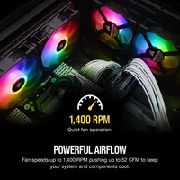 CORSAIR SP120 RGB PRO 120mm RGB LED Fan Single Pack