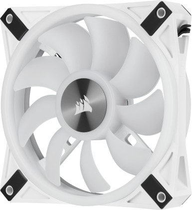 Corsair iCUE QL120 Case per computer Ventilatore 12 cm Bianco