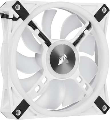 Corsair iCUE QL120 Case per computer Ventilatore 12 cm Bianco
