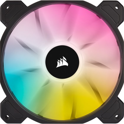 CORSAIR SP140 RGB ELITE 140mm RGB LED Fan with AirGuide Single Pack