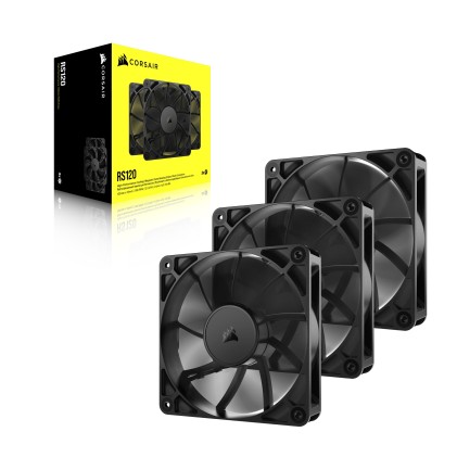 Corsair Rs120, 120Mm Fan, Triple Pack