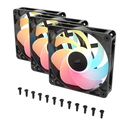 Corsair Ventola Tripla Rs120-R Argb, 120Mm