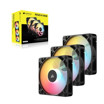 Corsair Ventola Tripla Rs120-R Argb, 120Mm