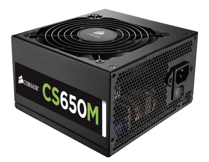 Alimentatore CORSAIR 650W CS650M ATX Semi-Modular (80+Gold) retail
