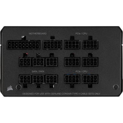 Corsair Alimentatore Rmx Series 2021, Rm1000X, 1000 Watt, Gold, Fully Modular Power Supply, Eu Versi