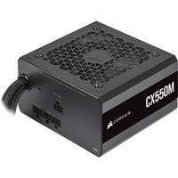 CORSAIR CX-M Series CX550M 550 Watt Bronze Semi-Modular Low-Noise Power Supply
