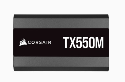 CORSAIR TX-M Series TX550M 550 Watt 80 PLUS GOLD Semi-Modular Low-Noise Power Supply