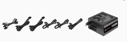 CORSAIR TX-M Series TX550M 550 Watt 80 PLUS GOLD Semi-Modular Low-Noise Power Supply