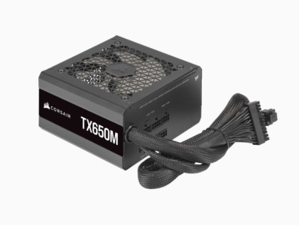 CORSAIR TX-M Series TX650M 650 Watt 80 PLUS GOLD Semi-Modular Low-Noise Power Supply