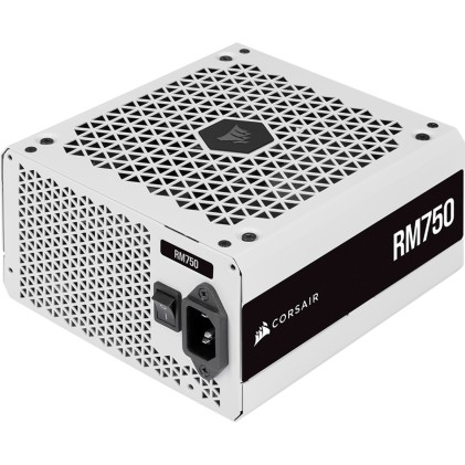 CORSAIR RM Series RM750 750 Watt 80 PLUS GOLD Fully Modular Ultra-low Noise Power Supply White