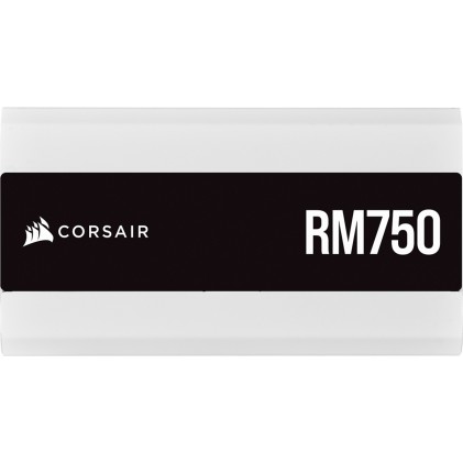 CORSAIR RM Series RM750 750 Watt 80 PLUS GOLD Fully Modular Ultra-low Noise Power Supply White
