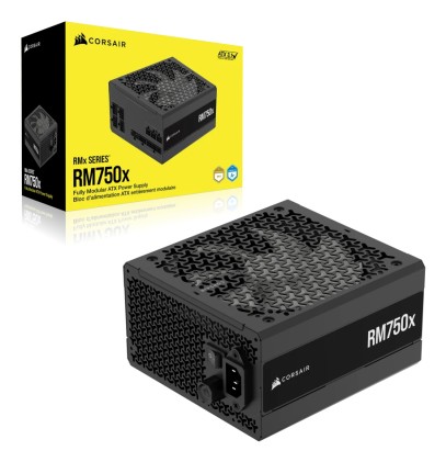 Corsair RM750x alimentatore per computer 750 W 24-pin ATX ATX Nero