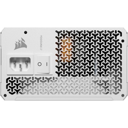 Corsair Alimentatore Rm1000E White, 1000 Watt, Cybenetics Gold Certified, Fully Modular Power Supply