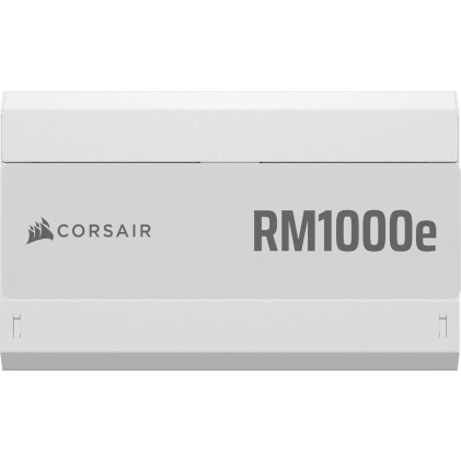 Corsair Alimentatore Rm1000E White, 1000 Watt, Cybenetics Gold Certified, Fully Modular Power Supply