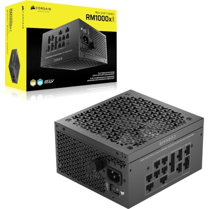 Corsair Alimentatore 2025 Rmx Shift Series, Rm1000X Shift, 1000 Watt, Atx 3.1, Pcie 5.1