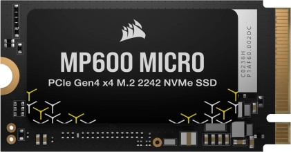 Corsair Ssd Mp600 Micro 1Tb Gen4 Pcie X4 Nvme M.2 2242 Ssd