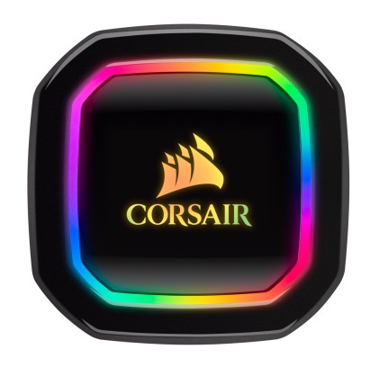 CORSAIR iCUE H100i RGB PRO XT Liquid CPU Cooler 240mm Radiator Dual 140mm PWM Fans