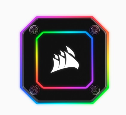 CORSAIR iCUE H115i ELITE CAPELLIX 280mm Radiator Dual 140mm ML RGB Fans Software Control Liquid CPU Cooler