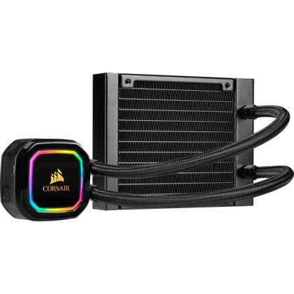 CORSAIR iCUE H60i RGB PRO XT 120mm Radiator Single 120mm PWM Fan Liquid CPU Cooler