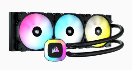 Corsair Dissipatore A Liquido H150 Rgb, 360Mm Radiator, Liquid Cpu Cooler