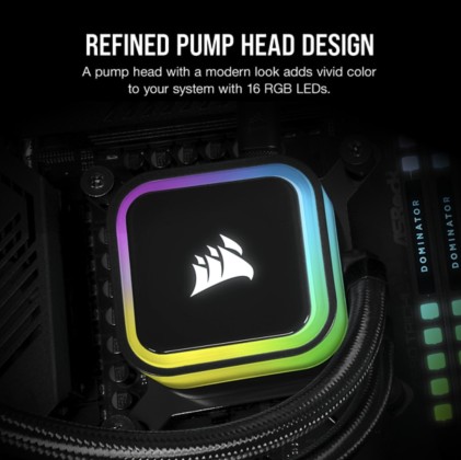 Corsair Dissipatore Icue H100I Elite Rgb Liquid Cpu Cooler