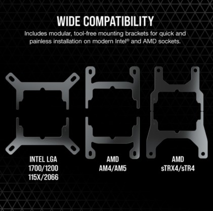 Corsair Dissipatore Icue H100I Elite Rgb Liquid Cpu Cooler