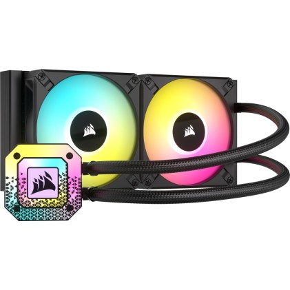 Corsair CW-9060068-WW sistema di raffreddamento per computer Case per computer Kit di raffreddamento a liquido 12 cm Nero 1 pz