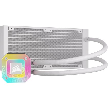 Corsair CW-9060072-WW sistema di raffreddamento per computer Case per computer Kit di raffreddamento a liquido 12 cm Bianco 1 pz