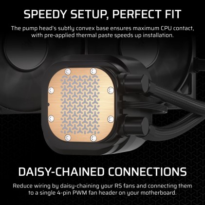 Corsair Dissipatore A Liquido Nautilus 240, 240Mm Radiator, Liquid Cpu Cooler