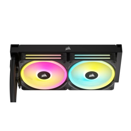 Corsair Dissipatore Icue Link H100I Rgb Aio, 240Mm Radiator, Liquid Cpu Cooler