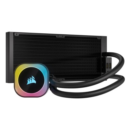 Corsair H115I Processore Kit di raffreddamento a liquido 14 cm Nero
