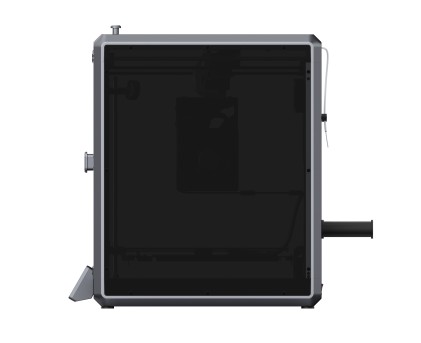 Stampante 3D chiusa Creality K1 MAX - Volume 30x30x30 cm - Stampa ad alta velocit&agrave; 600 mm/s - LiDAR AI e fotocamera intelligente - Flusso di 32 mm&sup3;/s e doppio raffreddamento - USB, Ethernet, WiFi