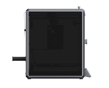 Stampante 3D chiusa Creality K1 MAX - Volume 30x30x30 cm - Stampa ad alta velocit&agrave; 600 mm/s - LiDAR AI e fotocamera intelligente - Flusso di 32 mm&sup3;/s e doppio raffreddamento - USB, Ethernet, WiFi