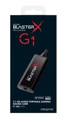 Creative Labs Sound BlasterX G1 7.1 canali USB