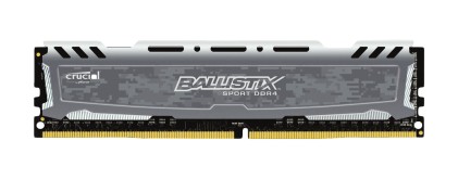 DDR4 8GB 2400 C16 Crucial OC