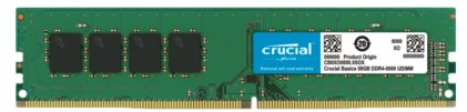 Crucial CB16GU3200 memoria 8 GB 1 x 8 GB DDR4 3200 MT/s