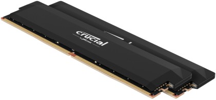 Crucial Pro DDR5-6000 64GB Kit (2x 32GB) OC Gaming Black