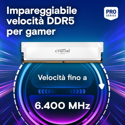 Crucial Pro CP2K32G60C40U5W memoria 64 GB 2 x 32 GB DDR5