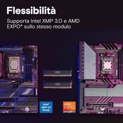 Crucial Pro CP2K32G64C40U5B memoria 64 GB 2 x 32 GB DDR5 288-pin DIMM